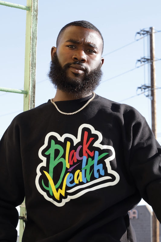 Black Wealth Crewneck